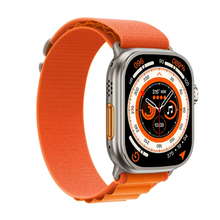 WS-E9 Ultra 2.2 inch IP67 Waterproof Loop Nylon Band Smart Watch, Support Heart Rate / NFC