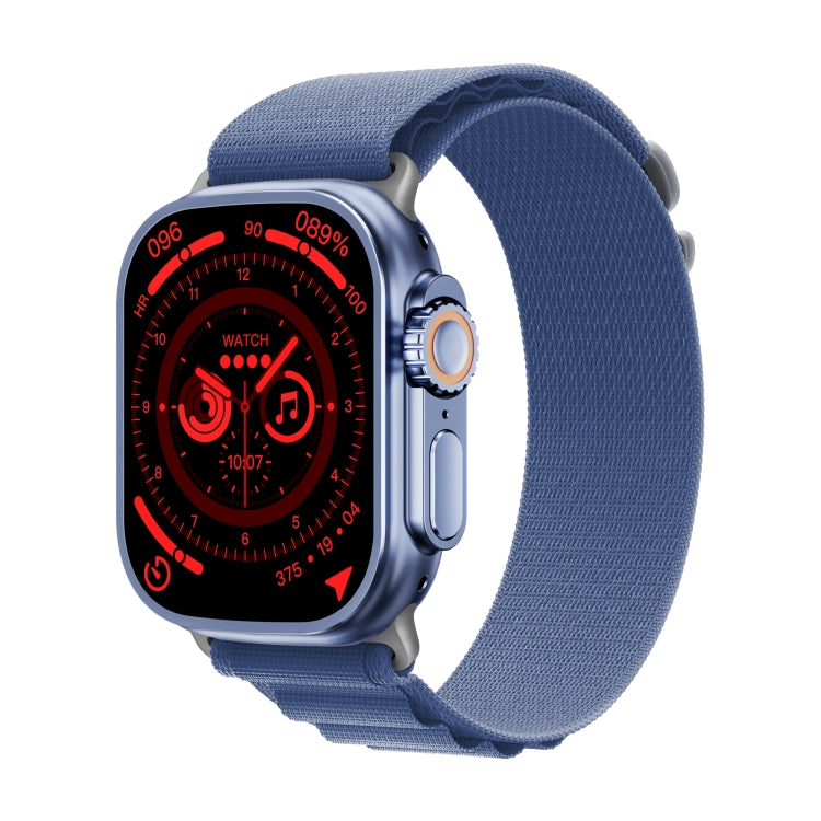 WS-E9 Ultra 2.2 inch IP67 Waterproof Loop Nylon Band Smart Watch, Support Heart Rate / NFC