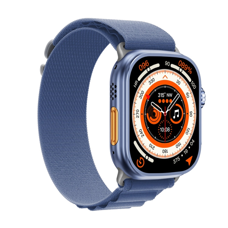 WS-E9 Ultra 2.2 inch IP67 Waterproof Loop Nylon Band Smart Watch, Support Heart Rate / NFC