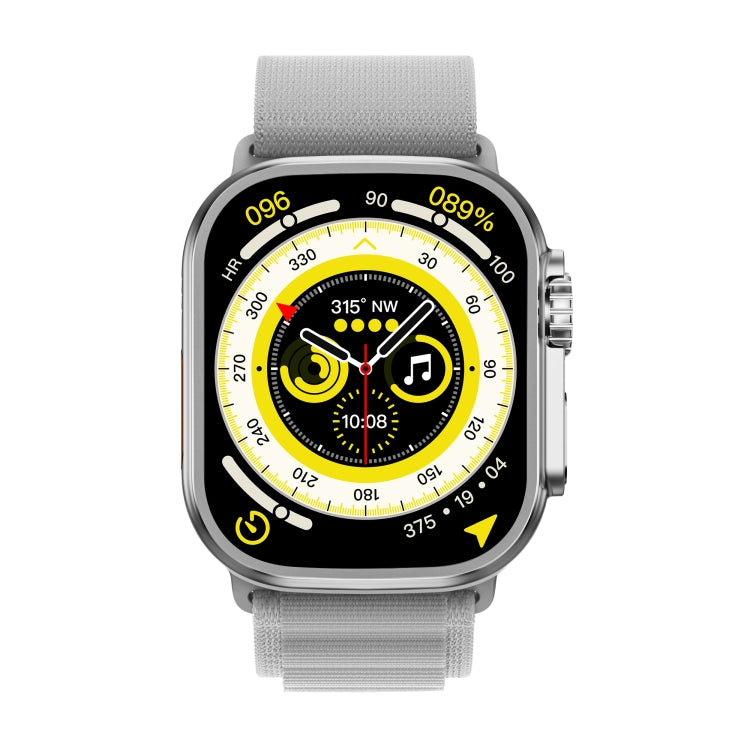 WS-E9 Ultra 2.2 inch IP67 Waterproof Loop Nylon Band Smart Watch, Support Heart Rate / NFC