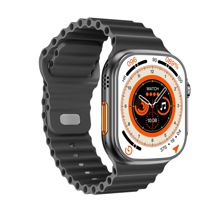 WS-E9 Ultra 2.2 inch IP67 Waterproof Ocean Silicone Band Smart Watch, Support Heart Rate / NFC