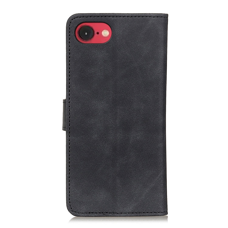 For iPhone 16e / 17e KHAZNEH Retro Texture Leather Phone Case