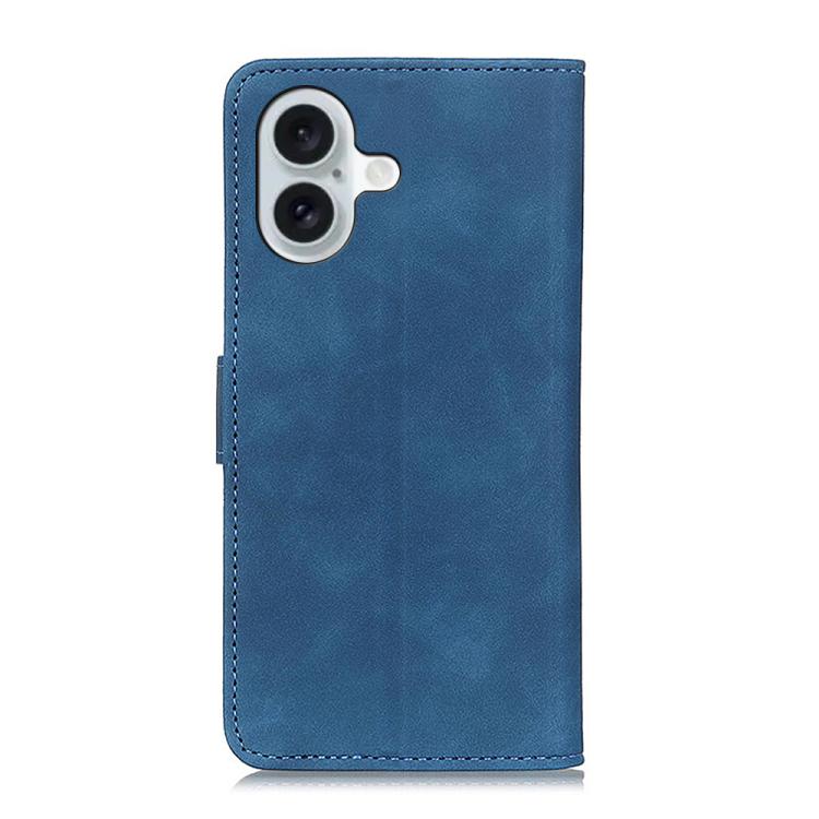 For iPhone 17 KHAZNEH Retro Texture Leather Phone Case