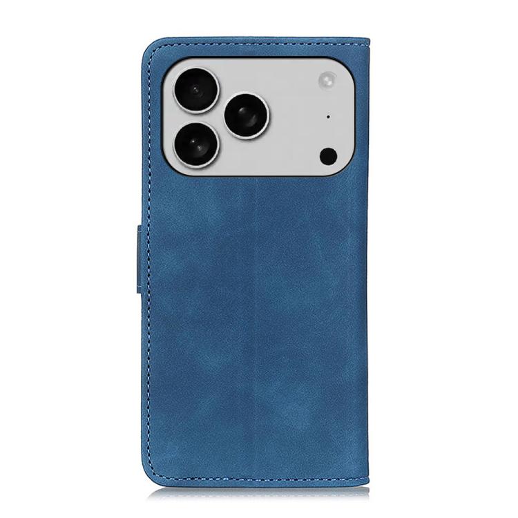 For iPhone 17 Pro KHAZNEH Retro Texture Leather Phone Case