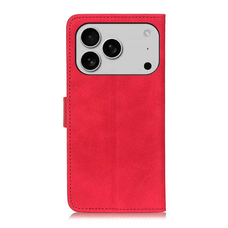 For iPhone 17 Pro KHAZNEH Retro Texture Leather Phone Case