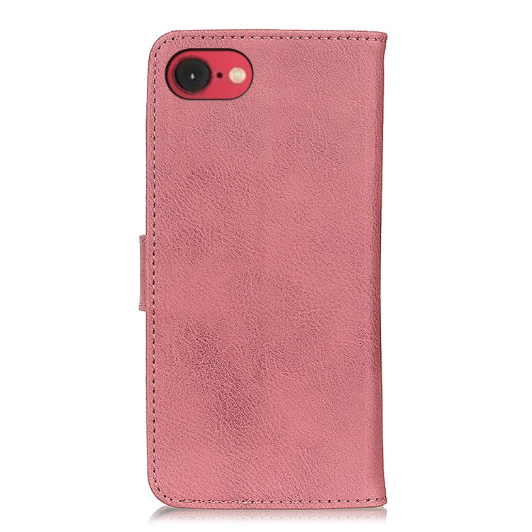 For iPhone 16e / 17e KHAZNEH Cowhide Texture Horizontal Flip Leather Phone Case