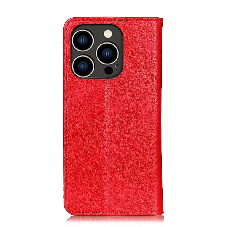 For iPhone 16 Pro Max Magnetic Crazy Horse Texture Horizontal Flip Leather Phone Case