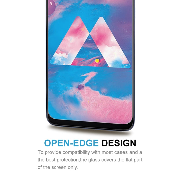 For Samsung Galaxy A40s Half-screen Transparent Tempered Glass Film