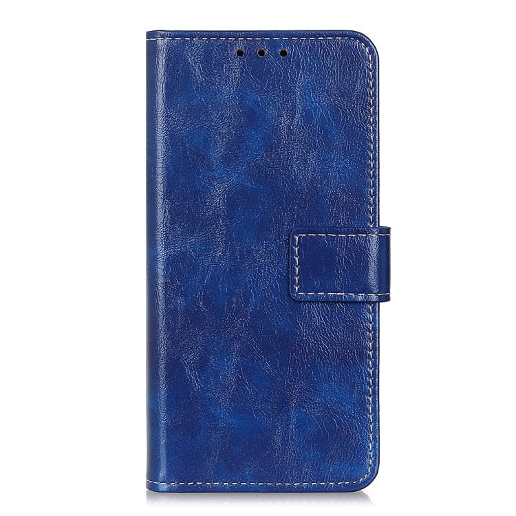 For iPhone 16 Retro Crazy Horse Texture Horizontal Flip Leather Phone Case