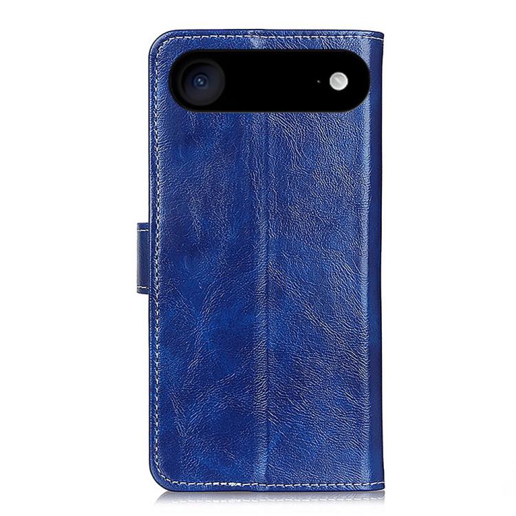 For iPhone Air Retro Crazy Horse Texture Horizontal Flip Leather Phone Case