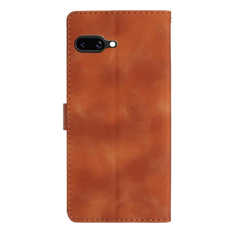 For Google Pixel 9a Flower Butterfly Embossing Pattern Leather Phone Case