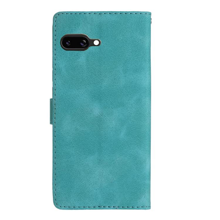 For Google Pixel 9a Flower Butterfly Embossing Pattern Leather Phone Case