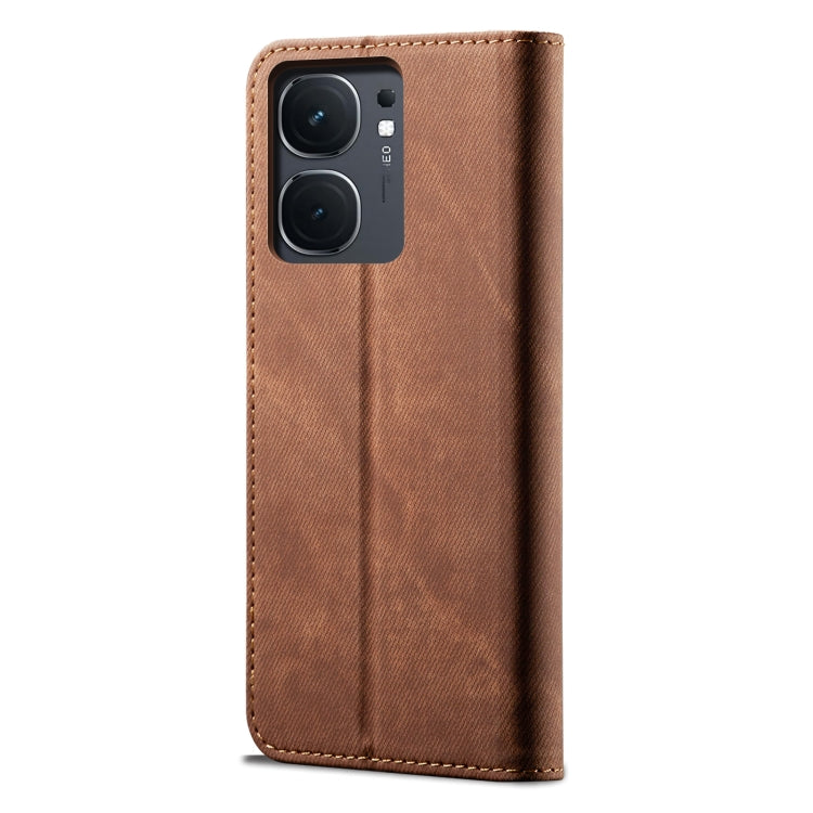 For vivo iQOO Neo9 Pro / Neo9 Denim Texture Flip Leather Phone Case