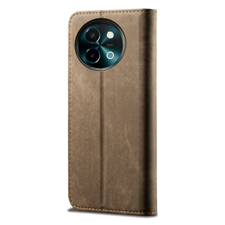 For vivo Y38 5G Global Denim Texture Flip Leather Phone Case
