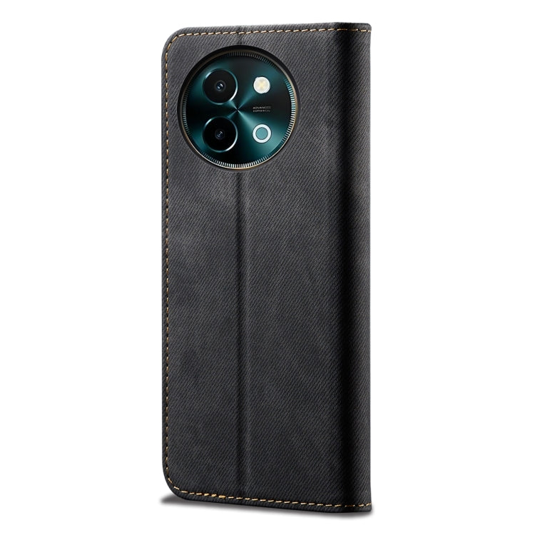 For vivo Y38 5G Global Denim Texture Flip Leather Phone Case