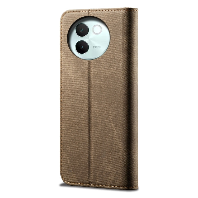 For vivo V30E 5G Global Denim Texture Flip Leather Phone Case