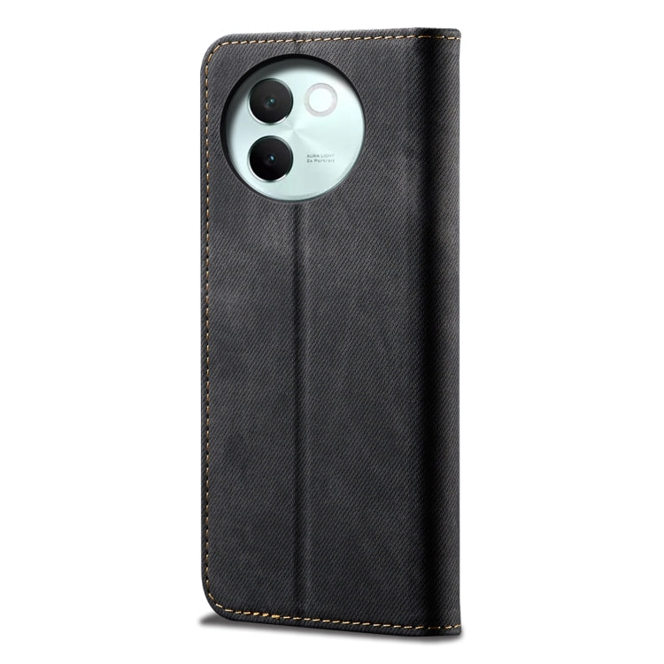For vivo V30E 5G Global Denim Texture Flip Leather Phone Case
