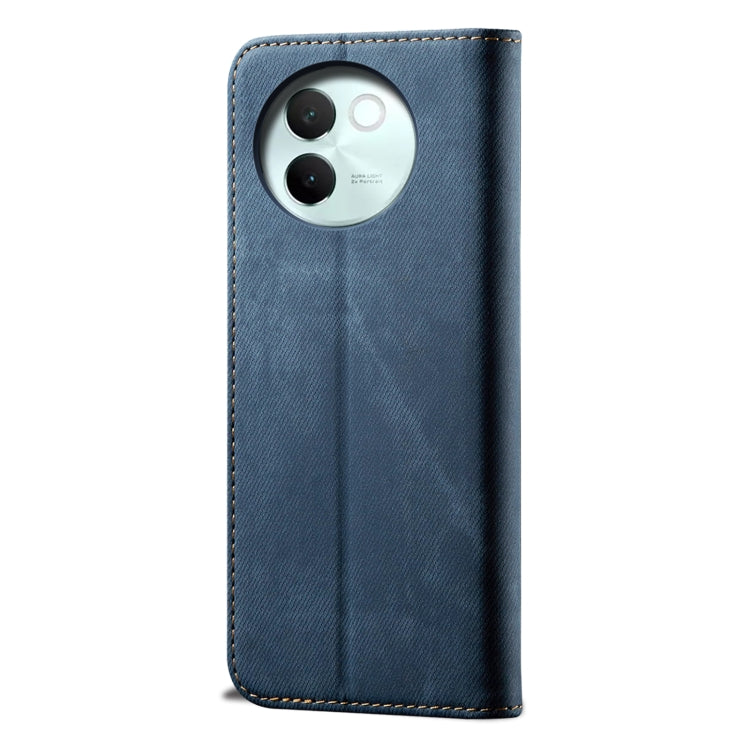 For vivo V30E 5G Global Denim Texture Flip Leather Phone Case