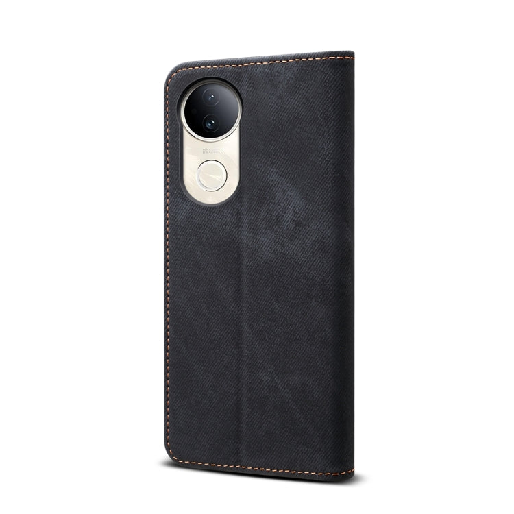 For vivo S20 5G Denim Texture Flip Leather Phone Case