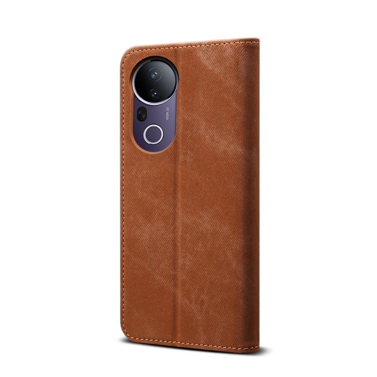 For vivo S20 Pro 5G Denim Texture Flip Leather Phone Case