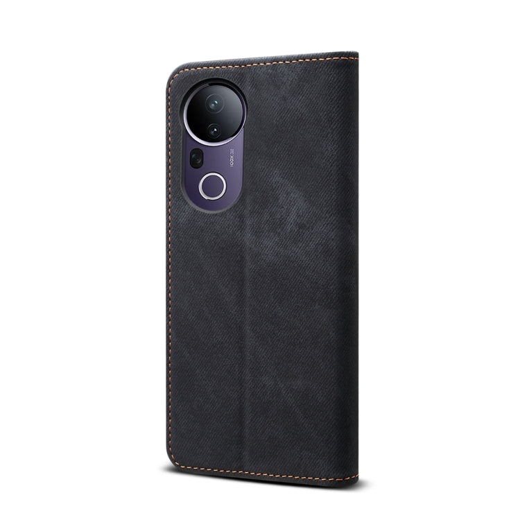 For vivo S20 Pro 5G Denim Texture Flip Leather Phone Case