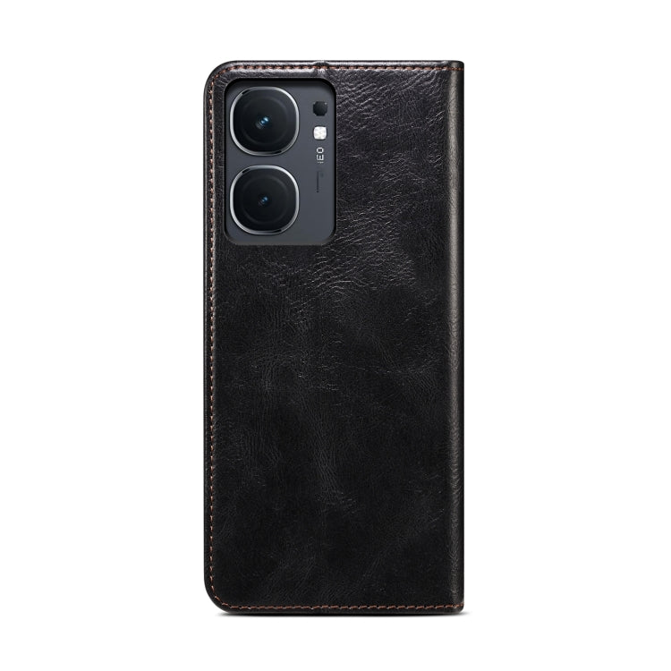 For vivo iQOO Neo9 Pro / Neo9 Oil Wax Crazy Horse Texture Leather Phone Case