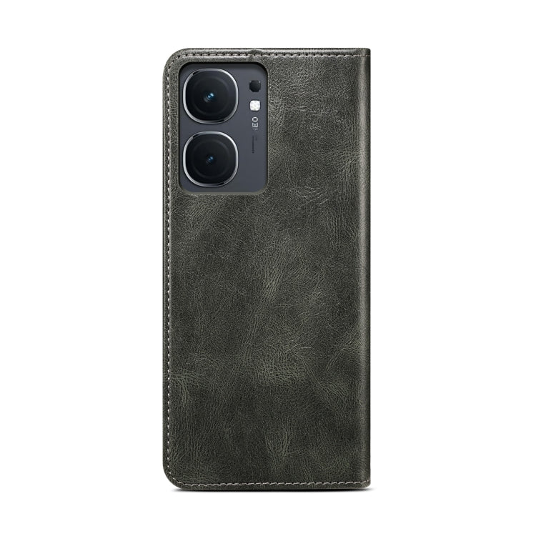 For vivo iQOO Neo9 Pro / Neo9 Oil Wax Crazy Horse Texture Leather Phone Case