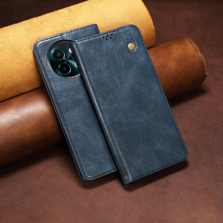 For vivo Y38 5G Global Oil Wax Crazy Horse Texture Leather Phone Case
