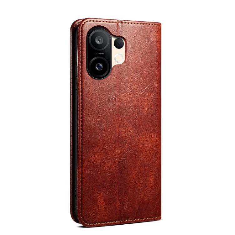 For vivo S30 Pro mini Oil Wax Crazy Horse Texture Leather Phone Case