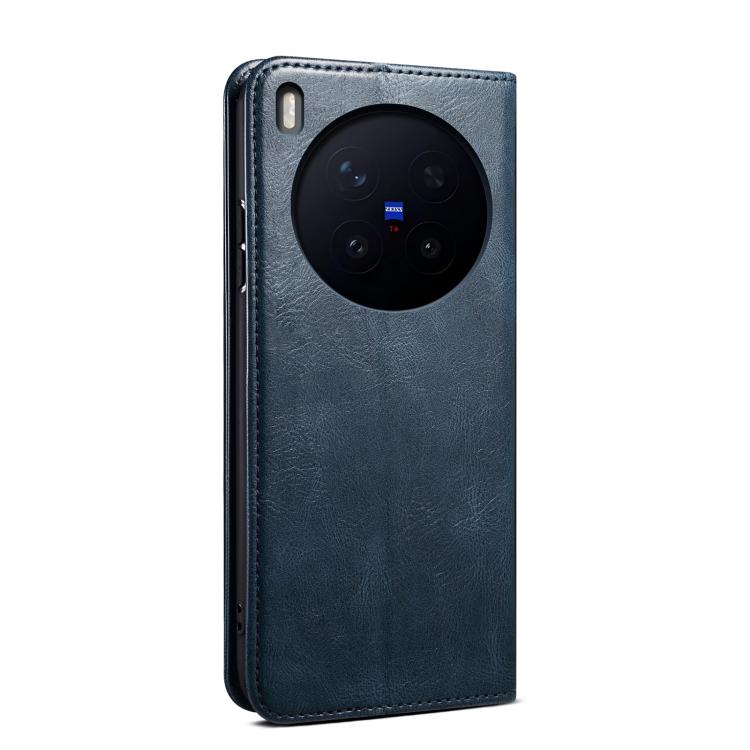 For vivo X300 Pro Oil Wax Crazy Horse Texture Leather Phone Case