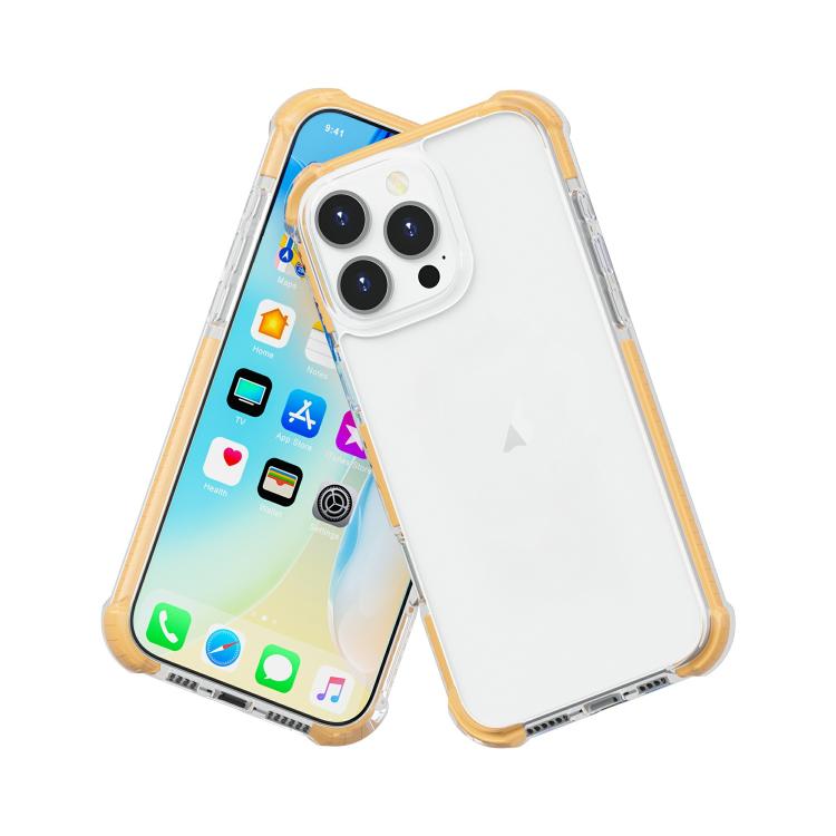 For iPhone 16 Pro Max Four-corner Shockproof TPU Hybrid Acrylic Phone Case