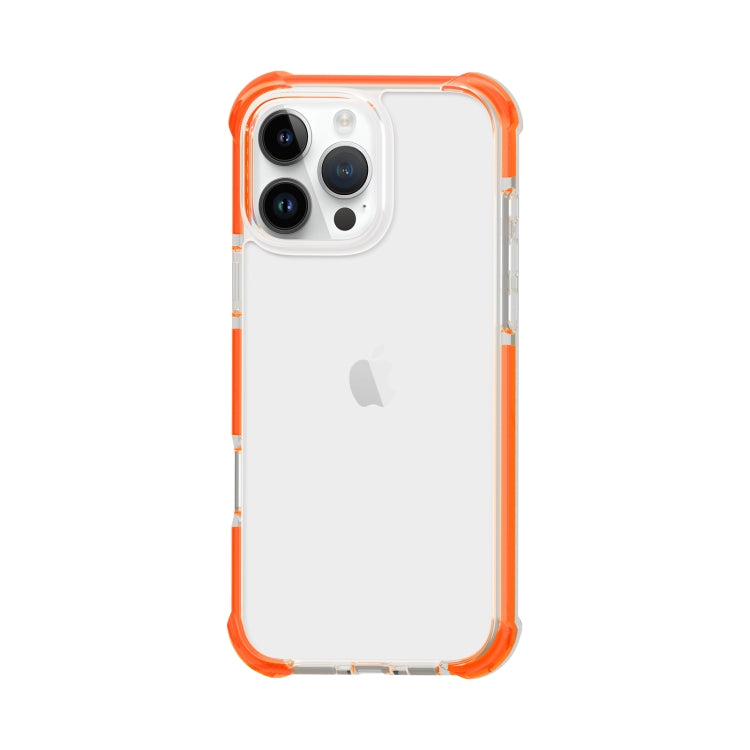 For iPhone 16 Pro Four-corner Shockproof TPU Hybrid Acrylic Phone Case