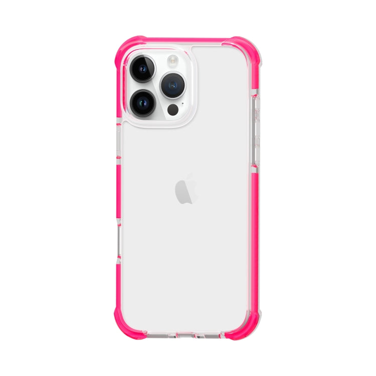 For iPhone 16 Pro Four-corner Shockproof TPU Hybrid Acrylic Phone Case