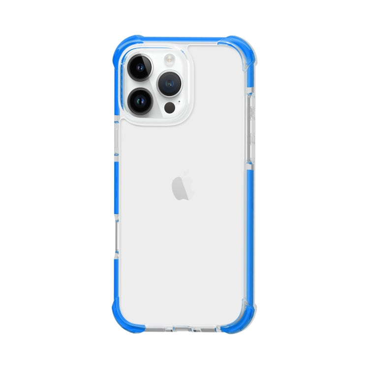 For iPhone 16 Pro Four-corner Shockproof TPU Hybrid Acrylic Phone Case