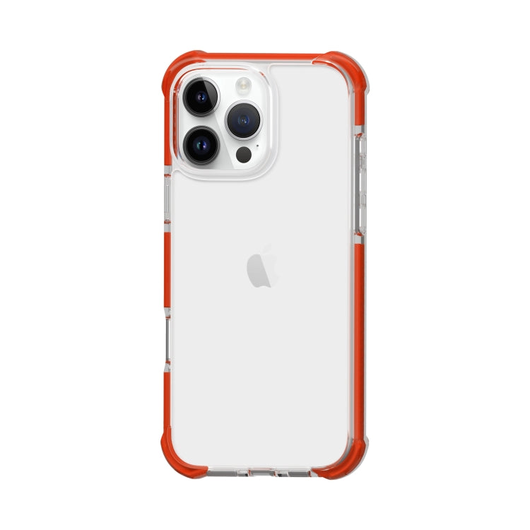 For iPhone 16 Pro Four-corner Shockproof TPU Hybrid Acrylic Phone Case