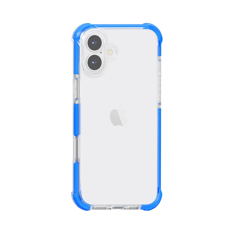 For iPhone 16 Four-corner Shockproof TPU Hybrid Acrylic Phone Case