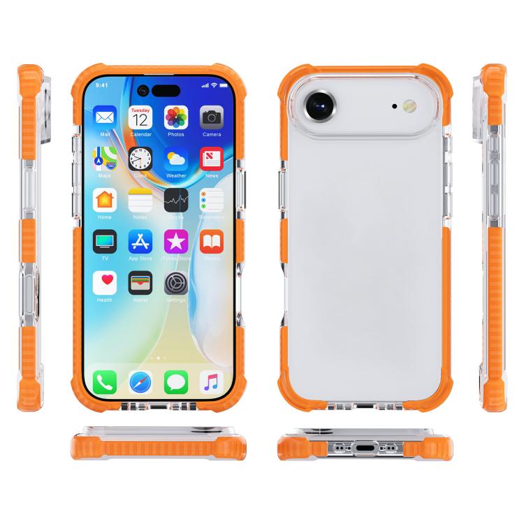 For iPhone Air Four-corner Shockproof TPU Hybrid Acrylic Phone Case