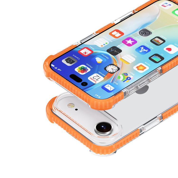 For iPhone Air Four-corner Shockproof TPU Hybrid Acrylic Phone Case