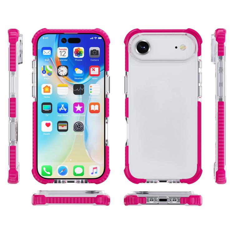 For iPhone Air Four-corner Shockproof TPU Hybrid Acrylic Phone Case
