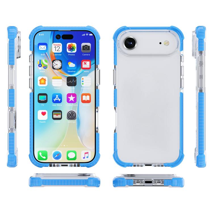 For iPhone Air Four-corner Shockproof TPU Hybrid Acrylic Phone Case