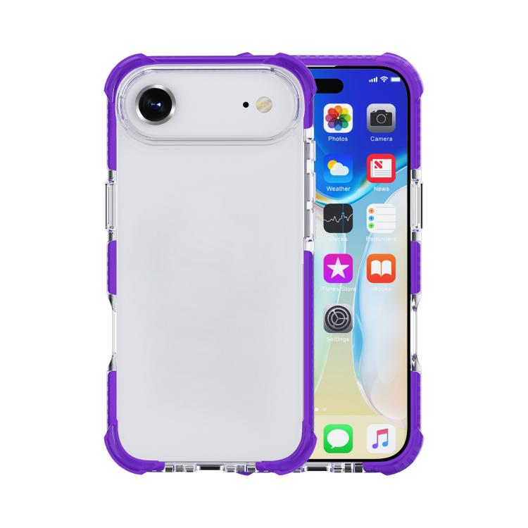 For iPhone Air Four-corner Shockproof TPU Hybrid Acrylic Phone Case