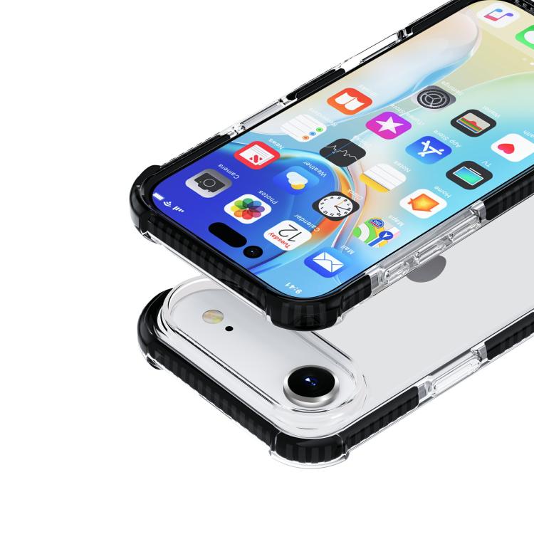 For iPhone Air Four-corner Shockproof TPU Hybrid Acrylic Phone Case