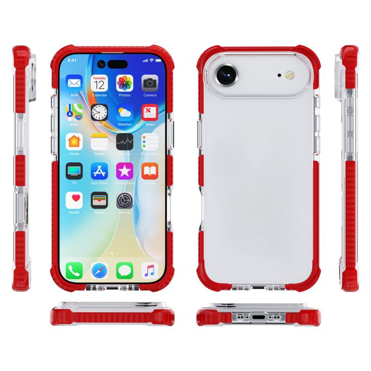 For iPhone Air Four-corner Shockproof TPU Hybrid Acrylic Phone Case