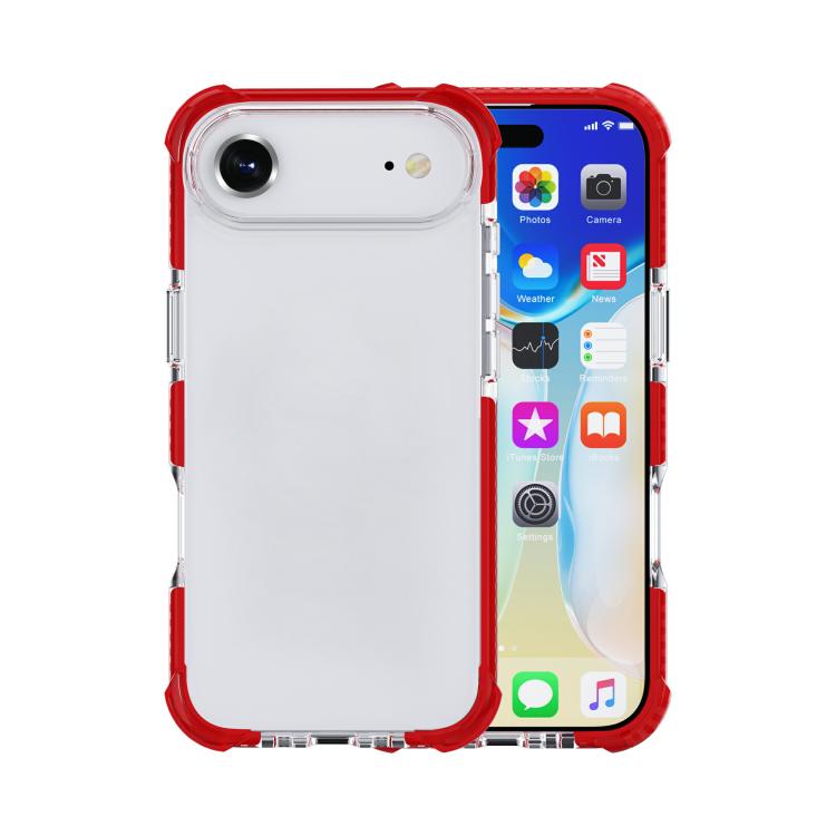 For iPhone Air Four-corner Shockproof TPU Hybrid Acrylic Phone Case