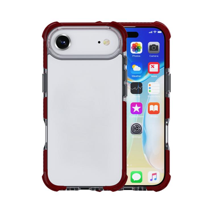 For iPhone Air Four-corner Shockproof TPU Hybrid Acrylic Phone Case