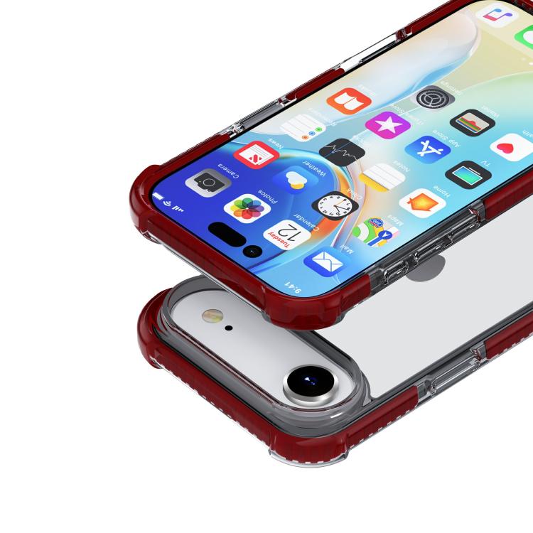 For iPhone Air Four-corner Shockproof TPU Hybrid Acrylic Phone Case