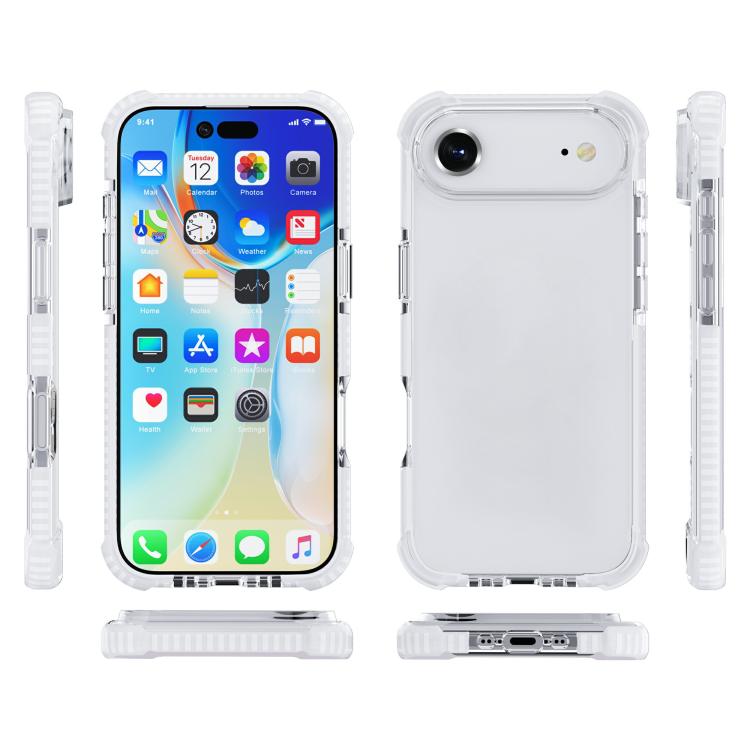 For iPhone Air Four-corner Shockproof TPU Hybrid Acrylic Phone Case