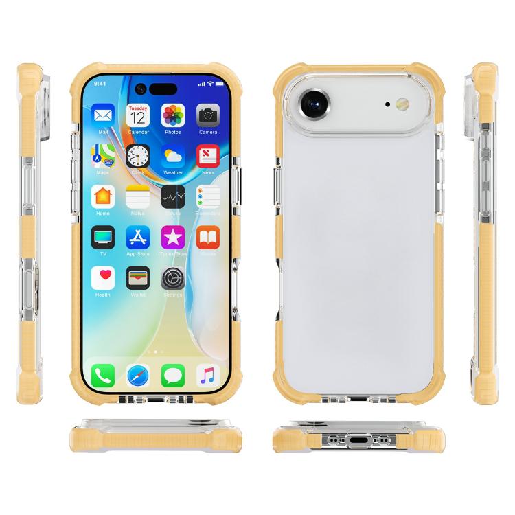 For iPhone Air Four-corner Shockproof TPU Hybrid Acrylic Phone Case