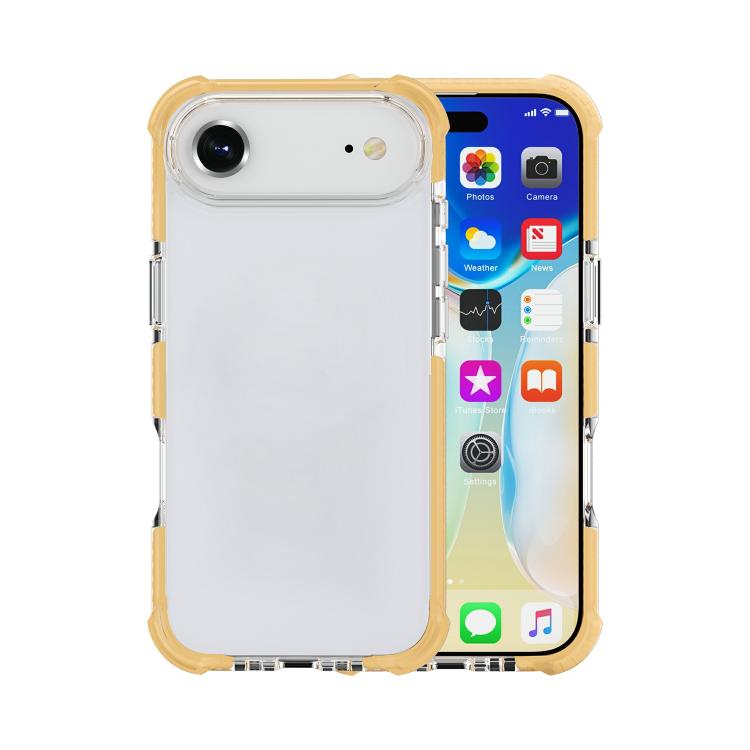 For iPhone Air Four-corner Shockproof TPU Hybrid Acrylic Phone Case