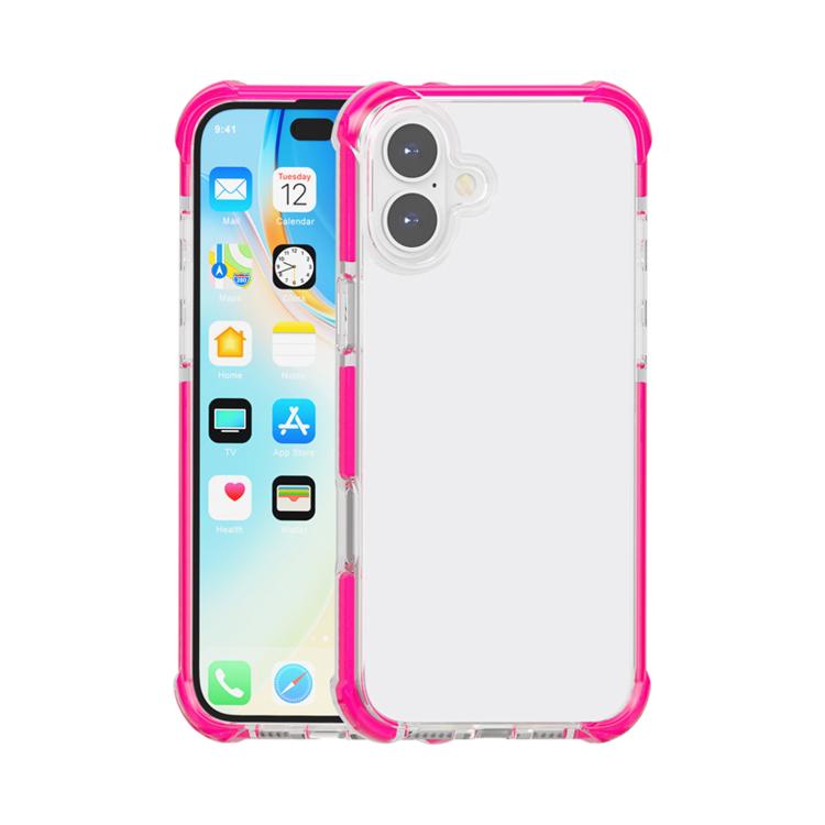 For iPhone 17 Four-corner Shockproof TPU Hybrid Acrylic Phone Case